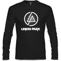 Linkin Park - Logo 3 Siyah Erkek Sweatshirt
