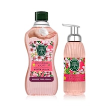 Eyüp Sabri Tuncer Japon Kiraz Çiçeği Doğal Zeytinyağlı Köpük Sabun 1.5 Lt + 500 Ml - Lansman Set