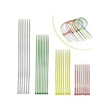 Buffer 30 Parça Plastik Kablo Kelepçe Seti Kablo Düzenleyici Bağlama Bantları