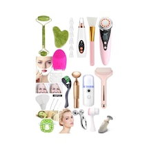 16 Lı Yüz Bakım Seti Yüz Sıkılaştırıcı Bakım Aleti Spa Termal Etkili Bakım Masaj Aletli Herşey Set Karışık