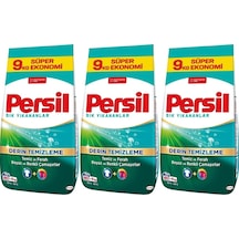 Matik Toz Çamaşır Deterjanı 27kg Sık Yıkananlar Beyaz Ve Renkliler İçin 3pk 9kg 180 Yıkama