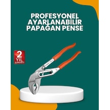 Çelik Alaşımlı Ayarlı Papağan Pense Yalıtımlı Sap 72060290