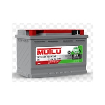 12V 72 Amper 720AEN  EFB Start Stop Akü Üretim Ekim 2022
