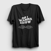 Presmono Unisex Know Arctic Monkeys T-shirt Siyah