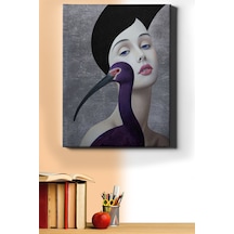 Webstyle Sayılarla Boyama Seti Kasnaklı Mor Güzelleri 40 X 50 Cm