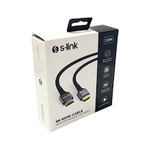 S-link 4K 1.5mt HDMI Kablo V2.0 60HZ SLX-HD4K015