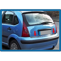 Db Chrome Citroen C3 Krom Bagaj Alt Çıta 2002-2009 P.çelik