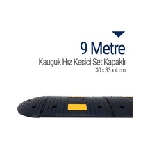 Kauçuk Hız Kesici Set Kapaklı. Yol Kasisi 9 M - Eko N11.211