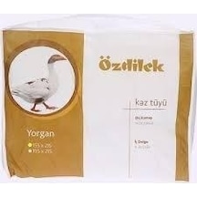 ÖZDİLEK KAZ TÜYÜ YORGAN TEK KİŞİLİK   (155*215 )