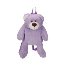 Suntek Kadınlar Üniversite Öğrencisi Için Peluş Hayvan Ayı Mor