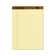 The Legal Pad Yazma Pedleri, 20,8 Cm X 25,08 Cm X 25,08 Cm, Kanarya Kağıdı, Yasal Kural, 50 Yaprak, 3'lü Paket 75327