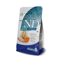 N&D Ocean Kitten Morina Balıklı Balkabaklı Karidesli Kavunlu Kedi Maması 1500 G