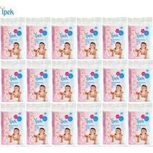 İpek Maxi 60'lı 18 Paket Bebek Temizleme Pamuğu