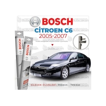 Citroen C6 Muz Silecek Takımı 2005-2007 Bosch Aeroeco