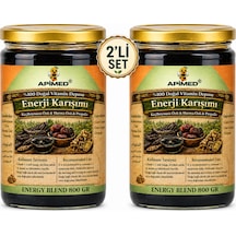 Enerji Karışımı 800 Gr Keçiboynuzu Özü, Hurma Özü Ve Propolis İçeren Doğal Enerji Macunu %100 Katkısız Bitkisel Karışım