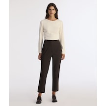 Yargıcı Tapered Normal Bel Pantolon 25kkpn3018x 208 Kahverengi