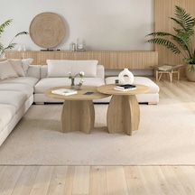 Bohem 2 Li Orta Sehpa Florida Meşe 100x50x100 Cm