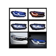 Autogp Bmw G30 Lci Model Ön Far Lambası Ledli 2017 / 2020 Cmbmg30flf