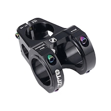 Hombey Alüminyum Cnc Bisiklet Direksiyon Başı 31.8mm 35mm 0 Derece Ultra Hafif Sürüş Kontrolü Ve Bel Stresi Azaltıcı Siyah Siyah