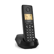 Gıgaset Pure 100, Dect Telefon, Siyah, 14 Saat Konuşma, 180 Saat Bekleme, 50 Kişilik Rehber