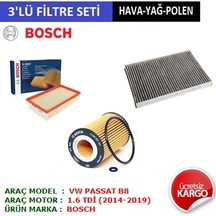 3'Lü Set Hava + Yağ + Polen