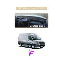 Volkswagen Crafter 2012-2019 Uyumlu Torpido Örtüsü Yansıma Önleyici Koruma Hızlı Montaj K73 Bej