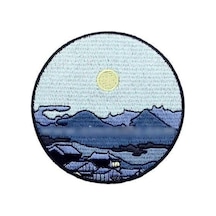Sim Nakış Sessiz Şehir Nakış İşleme Arma Patch 8 8 Cm Diğer