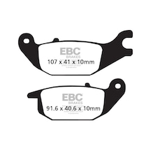 Sfa343 Yamaha Tricity 125 Fren Balatası Uyumlu