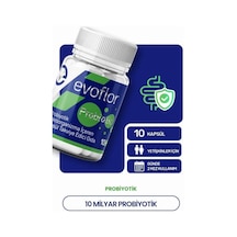Evoflor Probiyotik Takviye 10 Kapsül 10 Milyar Cfu