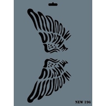 Mey İthalat Rich New Seri N-196 Stencil 35x25 Cm