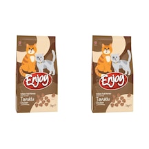 Enjoy Tavuklu Kedi Maması, 1 Kg, 2 Adet