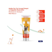 Biofeline Kediler İçin Multivitaminli Malt Macun 100g