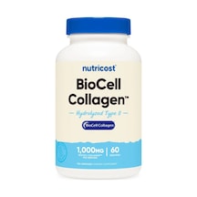 Biocell Kolajen 1000 Mg 60 Kapsül - Hydrolyzed Type Iı Collagen & Chondroitin- Usa Menşeii