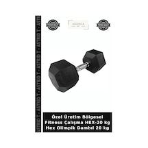 Özel Üretim Bölgesel Fitness Çalışma Hex-20 Kg Hex Olimpik Dambıl 20 Kg
