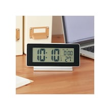 Ikea Fılmıs Masa Saati 16.5 X 4 X 9 Cm Siyah - Gri