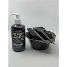 Jean's Color Blue 250 ml. + Boya Seti