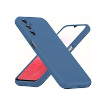 Newface - 864 - Samsung Galaxy A34 5g Kılıf First Silikon - Matxzngz - - Mavi