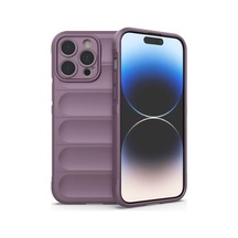 Apple iPhone Uyumlu   13 Pro Max Kılıf Optimum Silikon - Mor