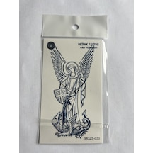 Savaş Melek 11x8 Cm Yarı Kalıcı Geçici Dövme Yapıştırma Dövme