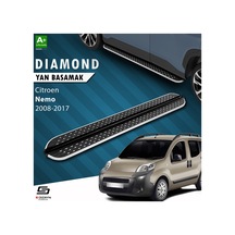 S-dizayn Citroen Nemo Diamond Krom Yan Basamak 173 Cm 2008-2017 A+ Kalite