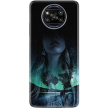 Xiaomi Poco X3 Pro Kılıf Resimli Desenli Silikon Platinium Series Lost Girl 1809
