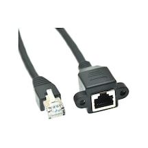 7950 Rj45 Dişi Erkek Uzatma 3m Panel Tipi Cat6 Montaj Kablosu 3 Metre