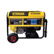 Rtrmax Rtr8000E Marşlı Benzinli Jeneratör Monofaze 7.5/8.1 Kva