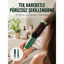 Kargo Düzleştirici Fırça Saç Düzleştirici Arada Fön Tarak Taşınabilir Yeni Nesil Najmaddin