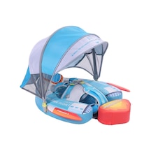 Mambobaby Yüzme Simidi - Rocketship, Emniyetli, Gölgelikli Ve Ayak Destekli
