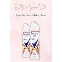 Rexona Şeftali & Limon Otu 72 Saat Kadın Sprey Deodorant 2 x 150 ML