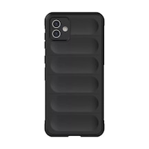 Samsung Uyumlu Galaxy A06 Uyumlu Kılıf Optimum Silikon - Siyah