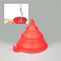 Silicone Folding Funnel Katlanır Huni 4741