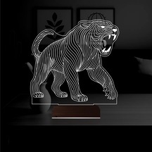 Luvivia Kaplan 3d Lamba - Masa Gece Lambası V2 Şeffaf