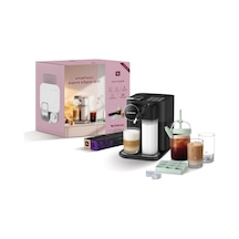Nespresso F541 Gran Lattissima 1450W Siyah Kahve Anneler Günü Kahve Köşesi Seti